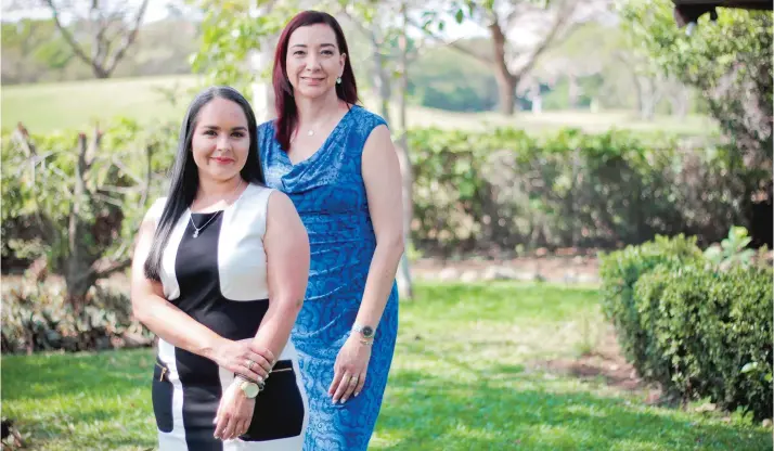  ?? “Ve + allá” servirá para apoyar a un grupo de mujeres que buscan surgir mediante la recolecció­n de moluscos en Puntarenas, anunciaron Mitchelle Romero, coordinado­ra regional de Responsabi­lidad Social y Erika Bernal,
presidenta del grupo Bayer en Centroam ??