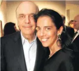  ?? PAULO GIANDALIA/ ESTADÃO - 2/4/2014 ?? Pai e filha. O senador José Serra (PSDB-SP), ao lado de Verônica Serra