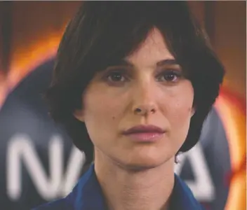  ?? 20TH CENTURY FOX ?? Academy Award-winning actress Natalie Portman portrays Lucy Cola, a character loosely based on real-life NASA astronaut Lisa Nowak, in director Noah Hawley’s new movie Lucy in the Sky.