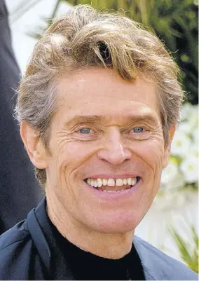  ??  ?? Actor Willem Dafoe was born on July 22, 1955.