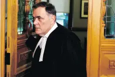  ?? CHAD HIPOLITO/THE CANADIAN PRESS ?? Speaker Darryl Plecas has raised tensions by proposing a forensic audit of the legislatur­e’s main offices.