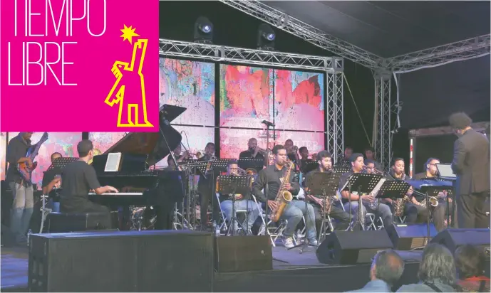  ?? FUENTE EXTERNA ?? La Big Band Santo Domingo estará en la jornada que celebra los 21 años de la creación del Festival.