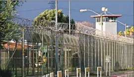  ?? K.C. Alfred San Diego Union-Tribune ?? THE CALIFORNIA INSTITUTIO­N FOR WOMEN in Chino has seen 105 inmates and four staff members test positive for COVID-19 amid the pandemic.