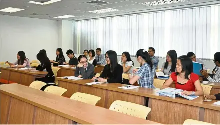  ??  ?? Since its inception, MMMC has successful­y integrated the Manipal ethos into its Malaysian curriculum.