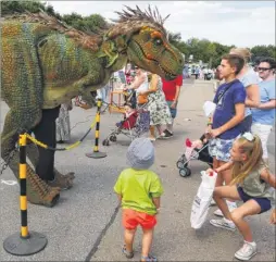  ?? FM4838714 ?? The Dexter The Dinosaur show