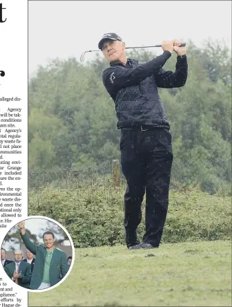  ??  ?? Peter Cowen says the tip would totally overshadow his academy, where 2016 Masters winner Danny Willett, inset, was coached – meaning it would have to close down.