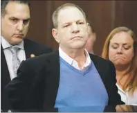  ?? AP PHOTO ?? Harvey Weinstein listens during a court proceeding in New York on Friday.