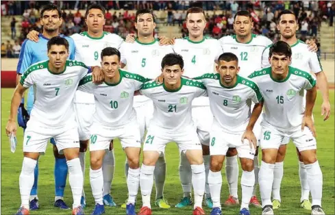  ?? AFP ?? Turkmenist­an sent players back on the pitch on Sunday and fans back to stadium seats after claiming no coronaviru­s in the country.