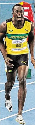  ?? BILD: SN/APA/AFP/ANTONIN THUILLIER ?? Usain Bolt