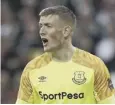  ??  ?? 0 Jordan Pickford: Incident.