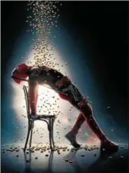  ?? TWENTIETH CENTURY FOX ?? This “Flashdance”-inspired poster art for “Deadpool 2” gives you a strong sense of the film’s likely tone.