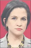  ??  ?? Lea Giménez, ministra de Hacienda.