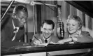  ??  ?? Peggy Lee with Nat King Cole and her partner David Barbour. Photograph: NBCUnivers­al/Getty