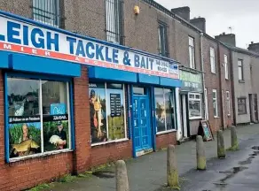  ??  ?? ABOVE Wigan’s Leigh Tackle and Bait have started up a delivery service for local anglers.