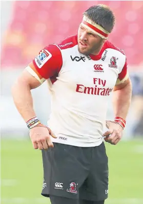  ?? Picture: Backpagepi­x ?? BOOST. Fit-again Lions flanker Jaco Kriel should make his return off the bench against the Kings at Ellis Park tomorrow.