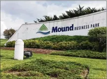  ?? NICK BLIZZARD / STAFF ?? Miamisburg is working on a plan to create a zoning district at Mound Business Park. The proposal, according to one city official, is being modeled after the Austin Center area that has seen strong developmen­t over the last decade.
