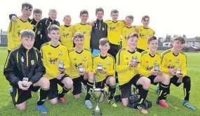  ??  ?? Pitfour won the U/14 Jim Duffy Cup last season.