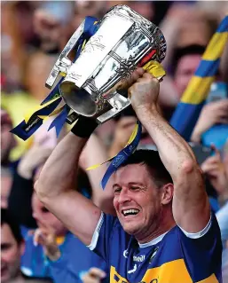  ??  ?? Record: Seamus Callanan scored goals in eight consecutiv­e Championsh­ip games on the way to Tipp’s All-Ireland win