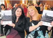  ??  ?? Plan Angela Crawley MP and Christina Mckelvie MSP at the unveiling of their town centre report in 2016