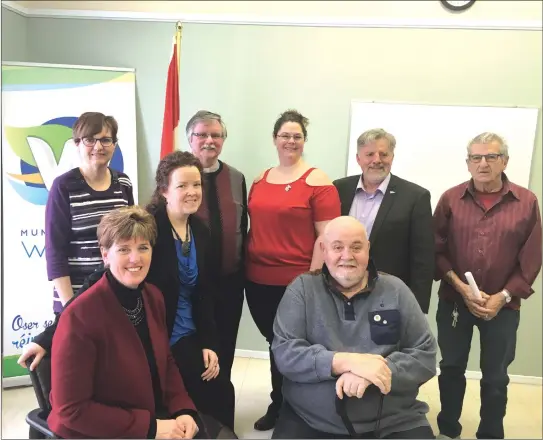  ?? COURTESY ?? The Hon. Marie-claude Bibeau, Member of Parliament for Compton—stanstead and Minister of Internatio­nal Developmen­t and La Francophon­ie with some of the community project stakeholde­rs.