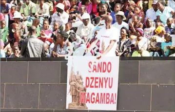  ??  ?? There are so many shallow graves, disused mines, caves and rivers that consumed gallant sons and daughters of Zimbabwe, who are commemorat­ed on Heroes Day; and are symbolical­ly represente­d by the Tomb of the Unknown Soldier at the National Heroes Acre.