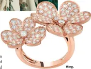  ??  ?? Ring, Van Cleef & Arpels