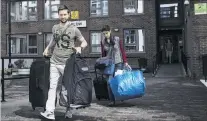  ?? PHOTO: GETTY IMAGES ?? Evacuated . . . Residents leave their home on the Chalcots Estate in London after being urged to do so due to fire safety fears in the wake of the Grenfell Tower tragedy.