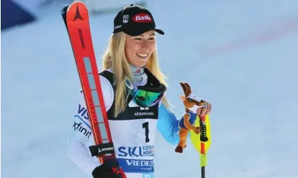  ?? ?? Mikaela Shiffrin is coming off recent success at the world championsh­ips. Photograph: Denis Balibouse/Reuters