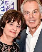  ??  ?? 38 homes: Cherie and Tony Blair