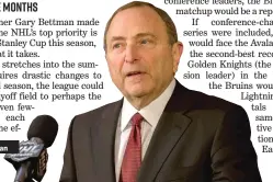  ??  ?? Gary Bettman