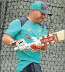  ??  ?? Injury doubt: Warner still in pain today