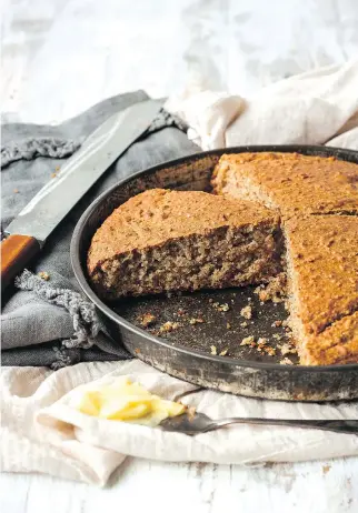  ?? PHOTOS: ROOST BOOKS ?? “I think people leave here with the memory of that brown bread and butter very, very often,” says Imen McDonnell, whose cookbook offers enduring Irish recipes like this best brown bread.