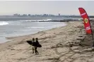  ?? Photograph: Eduardo Contreras/AP ?? Imperial Beach, California, has been on the forefront of the sewage contaminat­ion issues.