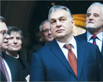  ?? DR ?? Primeiro-ministro húngaro Viktor Orbán criticado devido às políticas anti-imigração