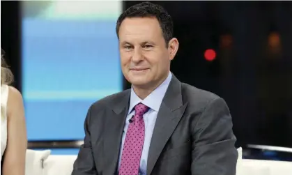  ?? ?? Brian Kilmeade, who filled in for the Fox News host Tucker Carlson on Wednesday. Photograph: Richard Drew/AP