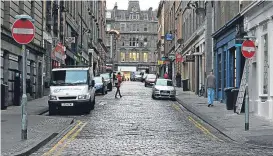  ??  ?? Castle Street, pictured, will be affected by road closures for the concert.