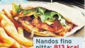  ??  ?? Nandos fino pitta: 813 kcal