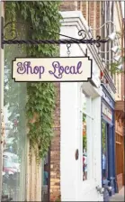  ?? Special ?? Locally owned businesses may be the smartest option for a number of reasons — not the least of which is the way such enterprise­s benefit the communitie­s they call home.