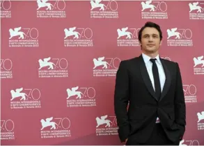  ?? AFP ?? James Franco tiene 43 años y además de actor también se ha desempeñad­o como director de cine.