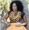  ??  ?? SHARED: Musa ‘Queen’ Njoko is also living with HIV and wrote the musical to be performed in Durban