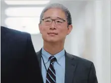  ?? PABLO MARTINEZ MONSIVAIS THE ASSOCIATED PRESS ?? Bruce Ohr provided details to lawmakers this week about an exchange of potentiall­y explosive informatio­n about Trump between two men the president has sought to discredit.