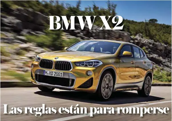  ?? |BMW ?? Principalm­ente dirigido a un público con espíritu joven, urbano y aventurero; este vehículo promete ser emocionant­e.