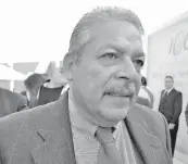  ??  ?? Tereso Medina Ramírez, líder de la CTM Coahuila