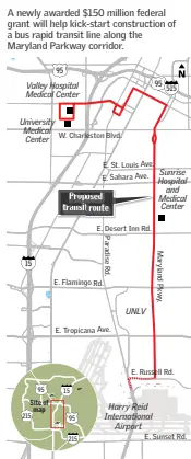  ?? Las Vegas Review-journal ?? Source: Regional Transporta­tion Commission of Southern Nevada