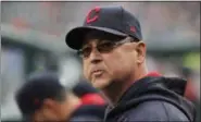  ?? PAUL SANCYA — ASSOCIATED PRESS ?? Cleveland Indians manager Terry Francona watches the team’s game against the Detroit Tigers in Detroit in May.