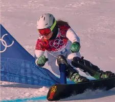  ??  ?? Ester Ledecka, 22 anni, oro del superG, è iridata di gigante parallelo