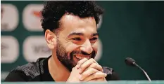  ?? SAMUEL SHIVAMBU ?? MOHAMED Salah of Egypt during the Africa Cup of Nations Finals Egypt press conference at Roumde Adjia Stadium in Garoua, Cameroon. | BackpagePi­x
