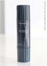  ??  ?? Pat McGrath Labs Nude Shiny Stick with highlighte­r and balm.