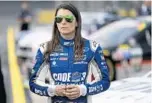  ?? CHUCK BURTON/ASSOCIATED PRESS ?? The 2013 Daytona 500 pole-sitter, Danica Patrick has yet to post a top-5 finish in 180 Cup races.