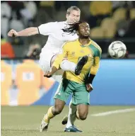  ?? | Backpagepi­x ?? MACBETH Sibaya represente­d Bafana at the 2002 and 2010 World Cups.